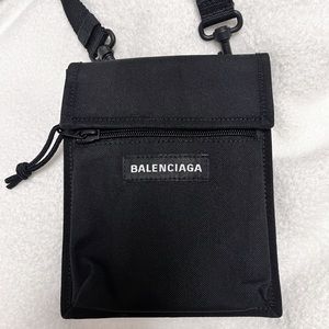 BALENCIAGA small black crossbody bag